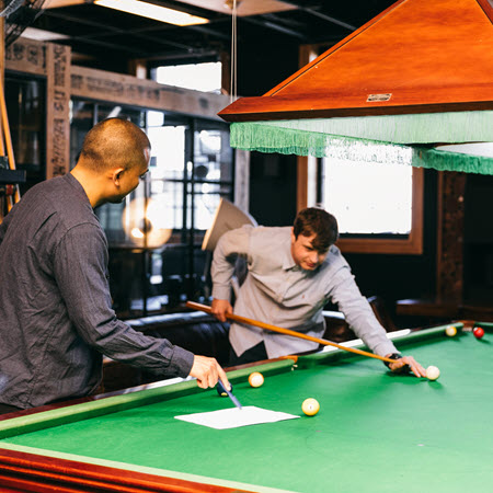 DeskPlex pool table