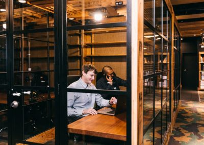 Coworking with private offices