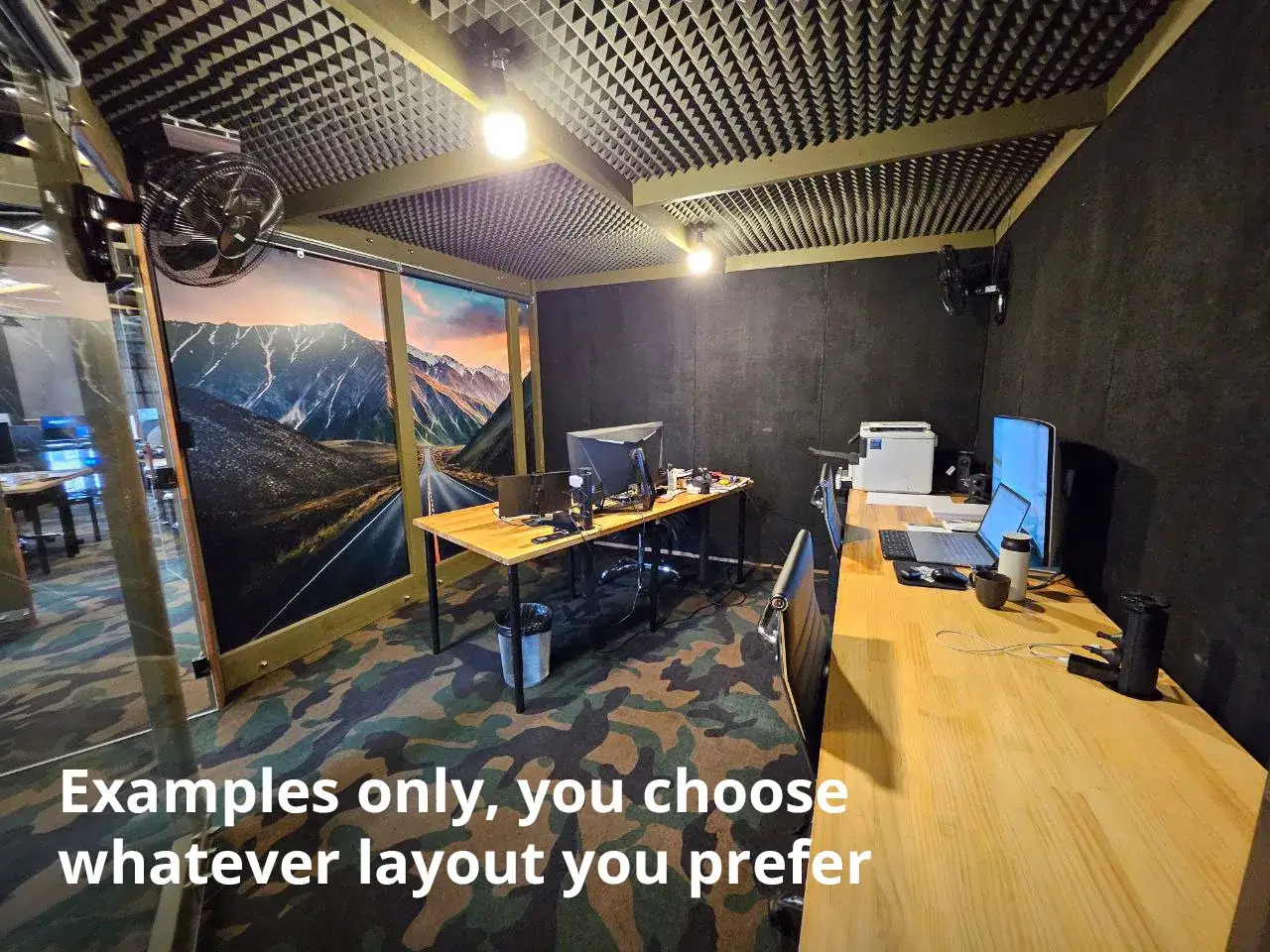 Examples of our larger company / full team offices