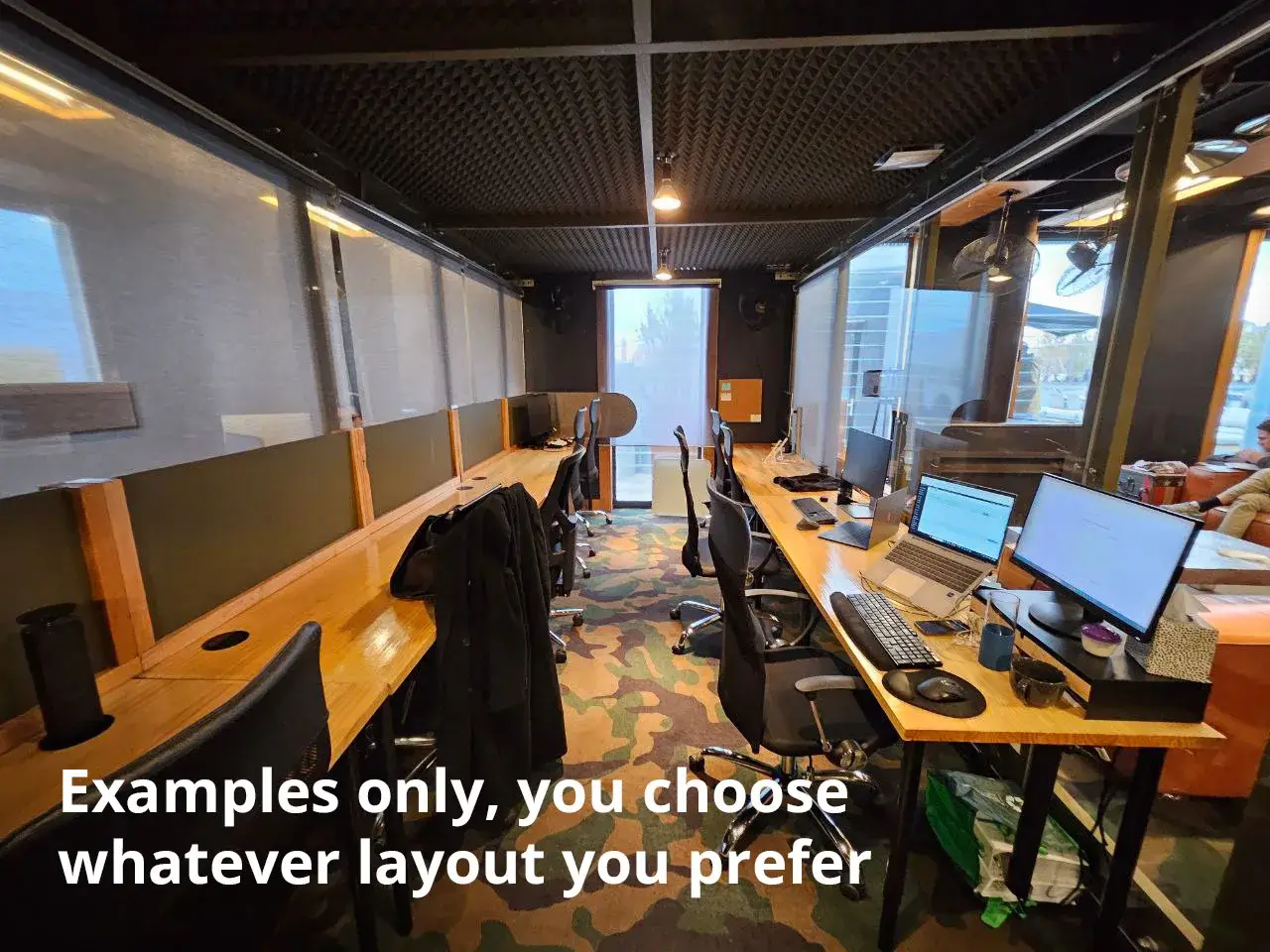 Examples of our larger company / full team offices