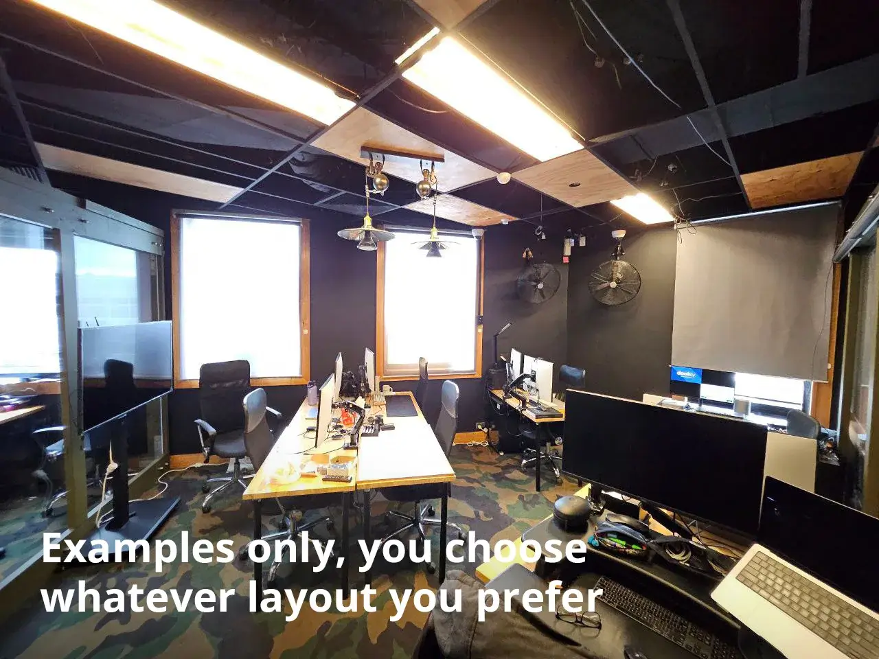 Examples of our larger company / full team offices
