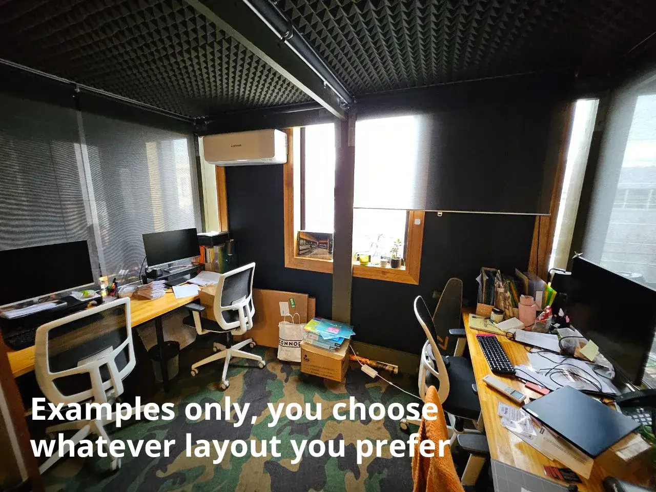 Examples of our larger company / full team offices
