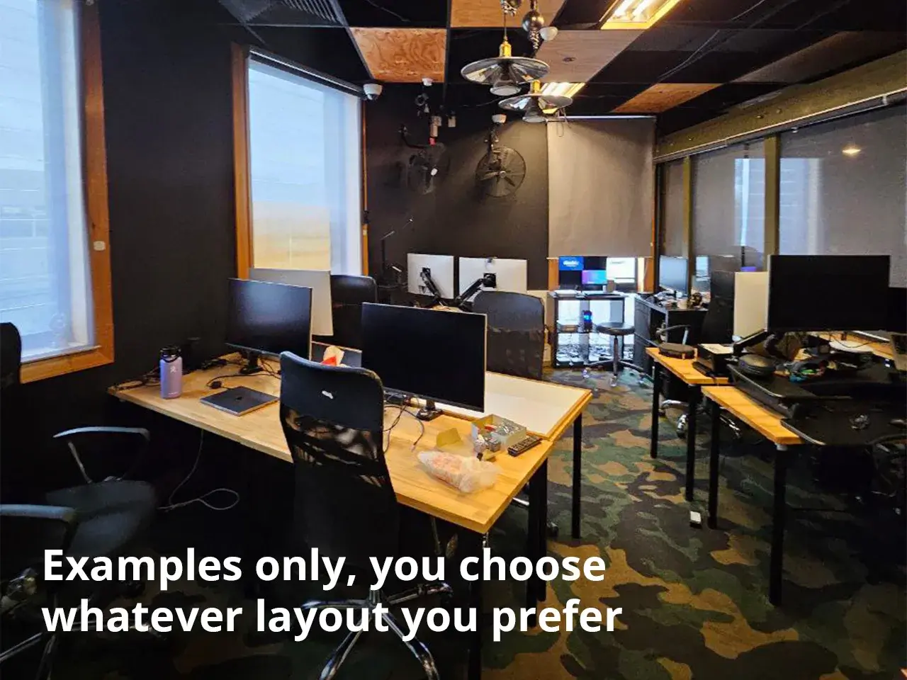 Examples of our larger company / full team offices